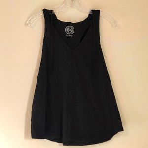 Hooded Black So Racerback Tank Top